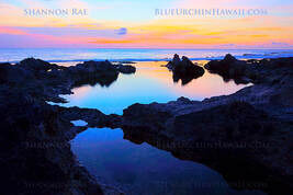 A selection of Hawaiian Sunset pictures and Tropical Sunrise photo prints for sale